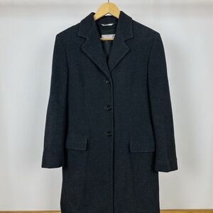 Max Mara vintage 100% wool grey coat